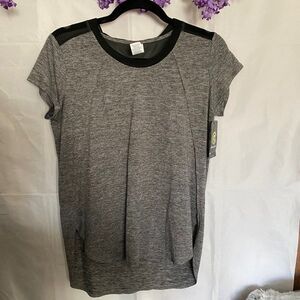Champion Women Gray Active T-Shirt